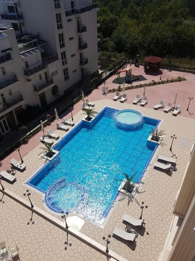Aparthotel Flora Beach Private Pomorie Exterior foto