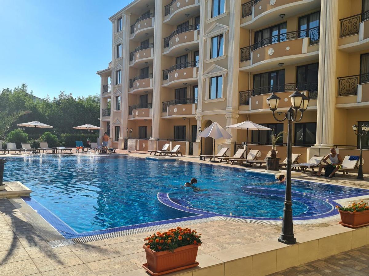 Aparthotel Flora Beach Private Pomorie Exterior foto